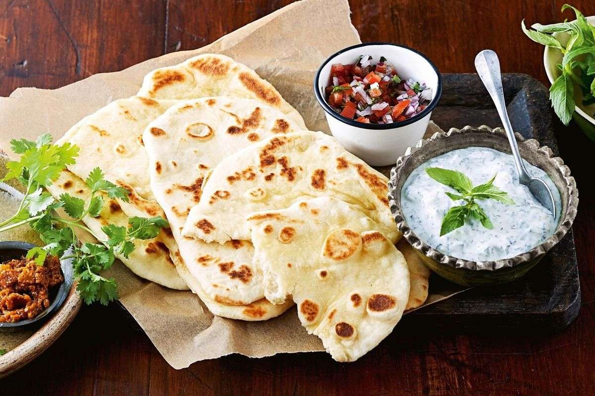 roti naan puzzle online from photo