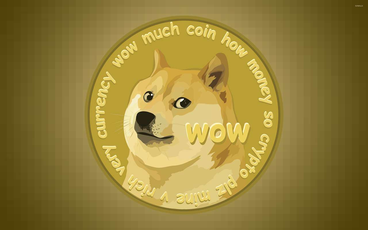 Doge coin puzzle online from photo