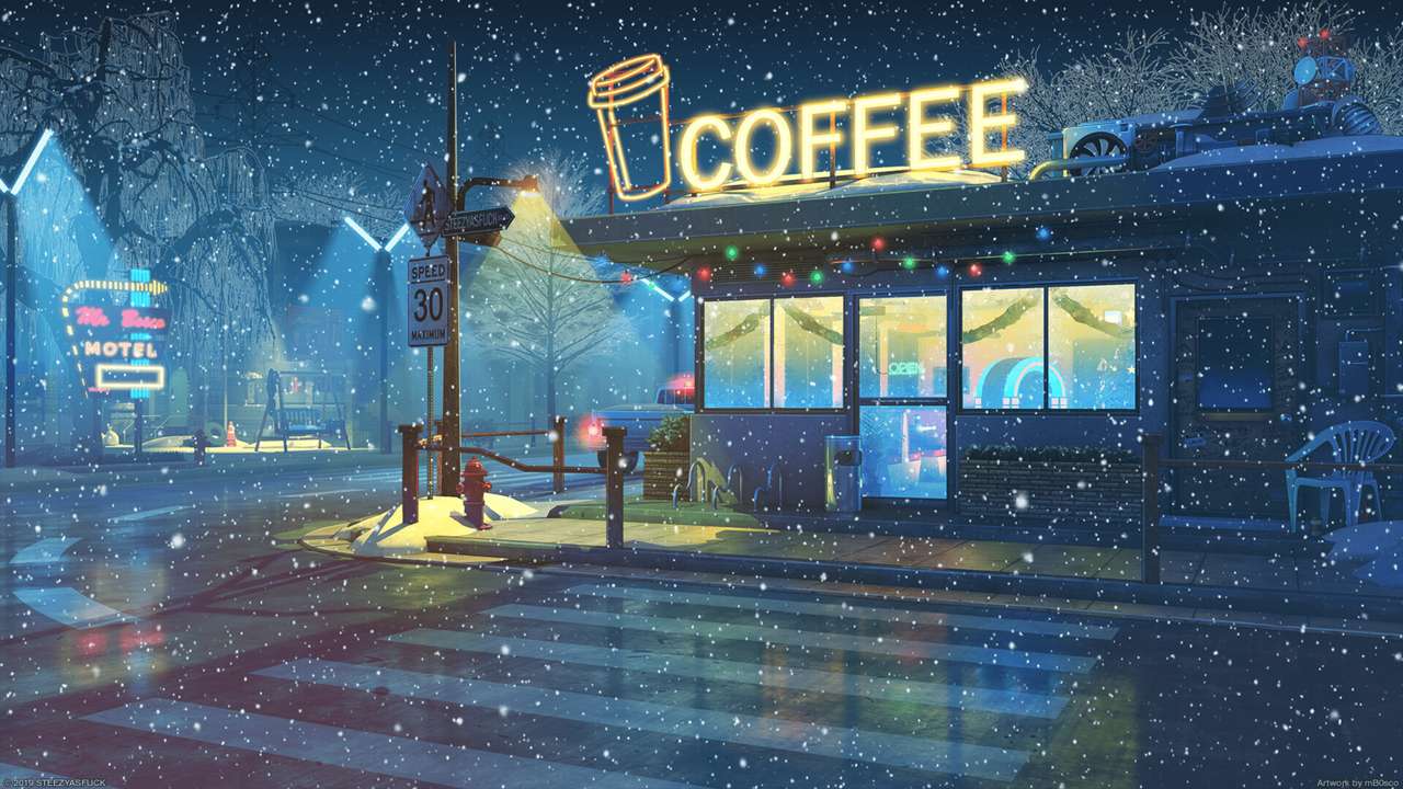Lofi caffee オンラインパズル