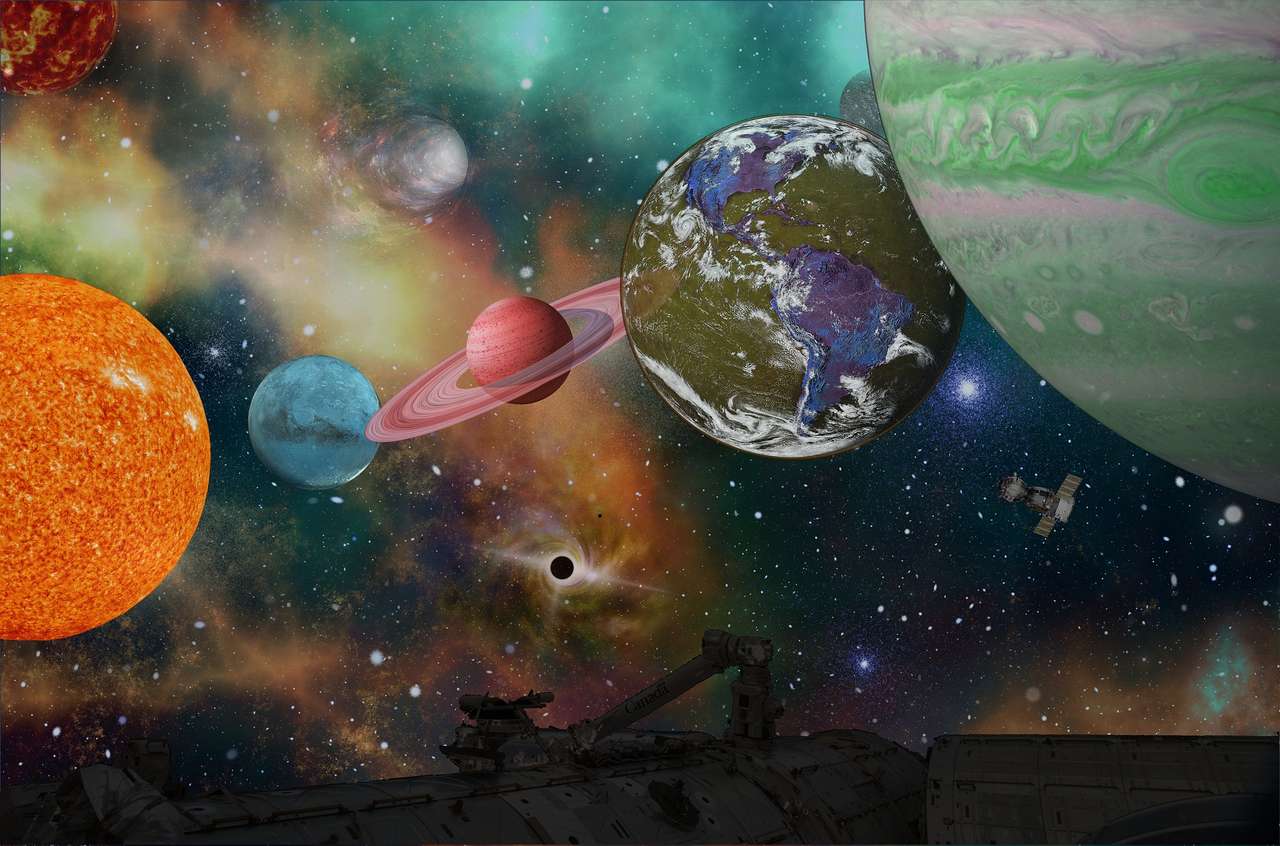 Planets of the solar system online puzzle