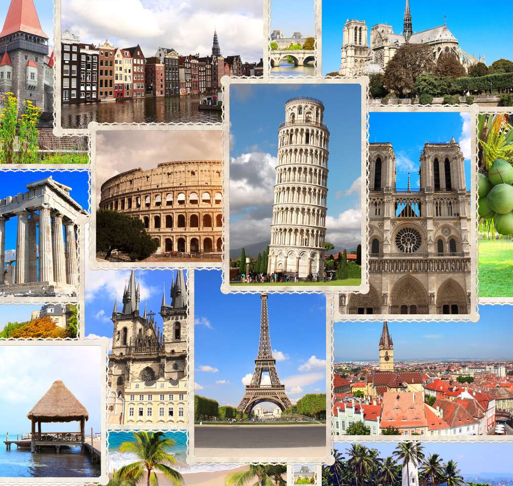 monuments européens puzzle en ligne