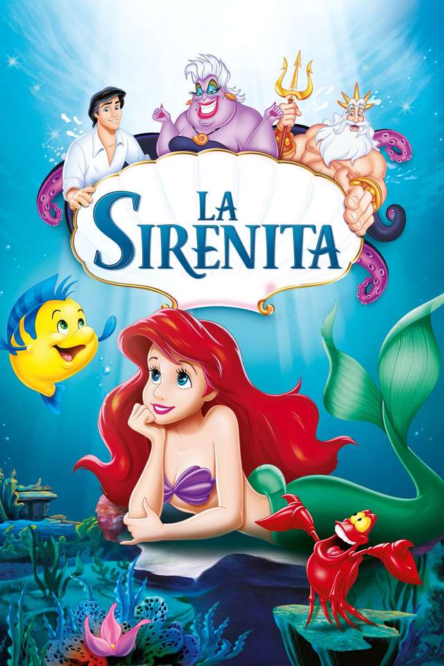 little mermaid puzzle online from photo