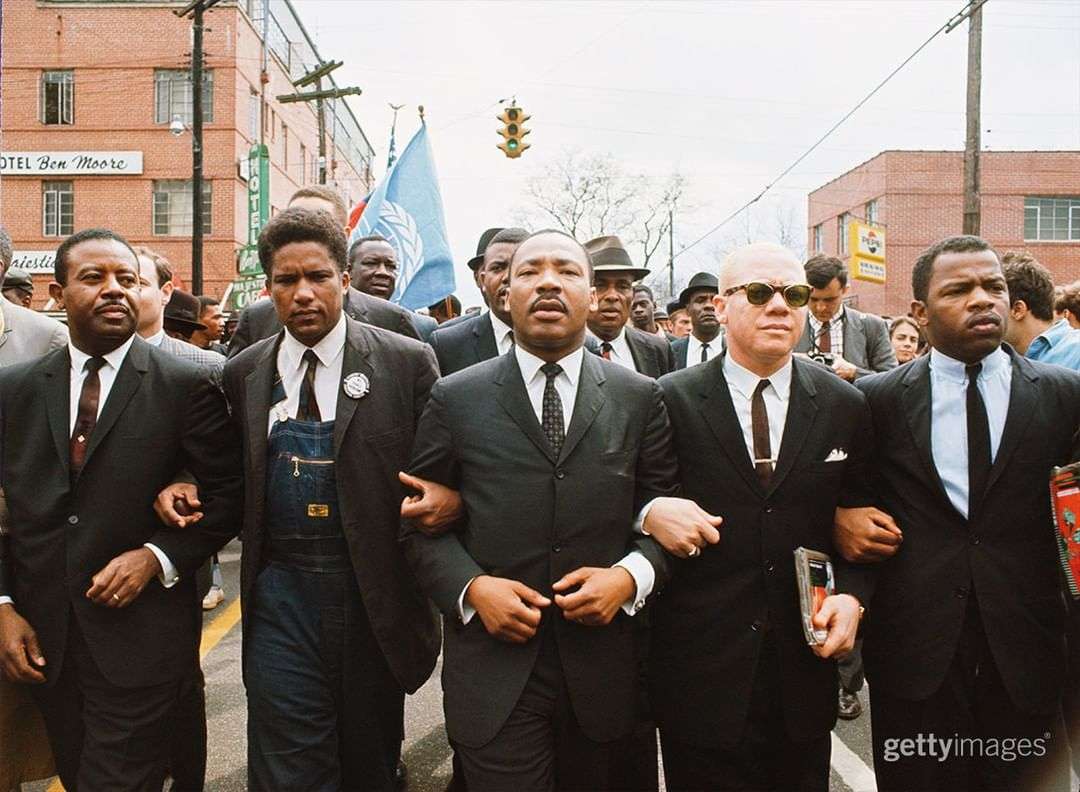 Brothers In Arms - Civil Rights Movement March puzzle online from photo