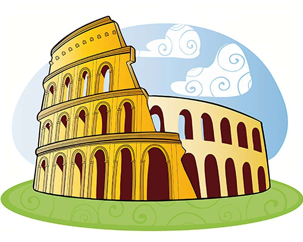 Řím, Itálie online puzzle