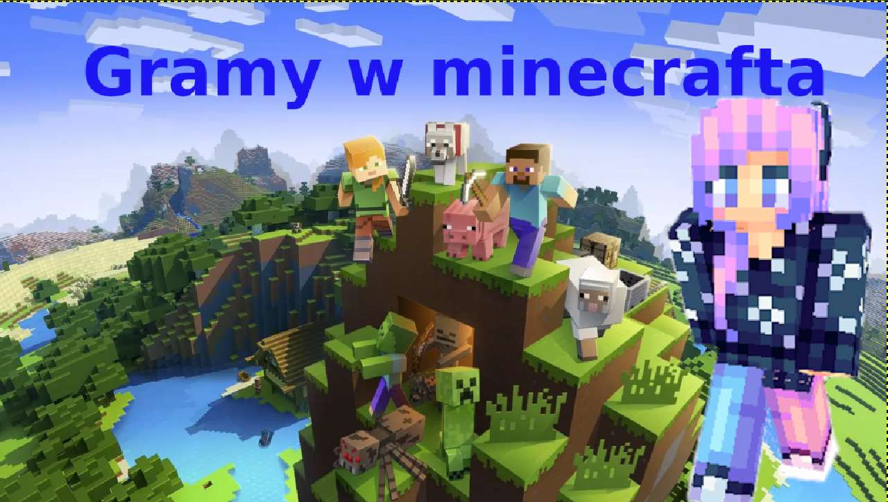Minecraft онлайн пъзел