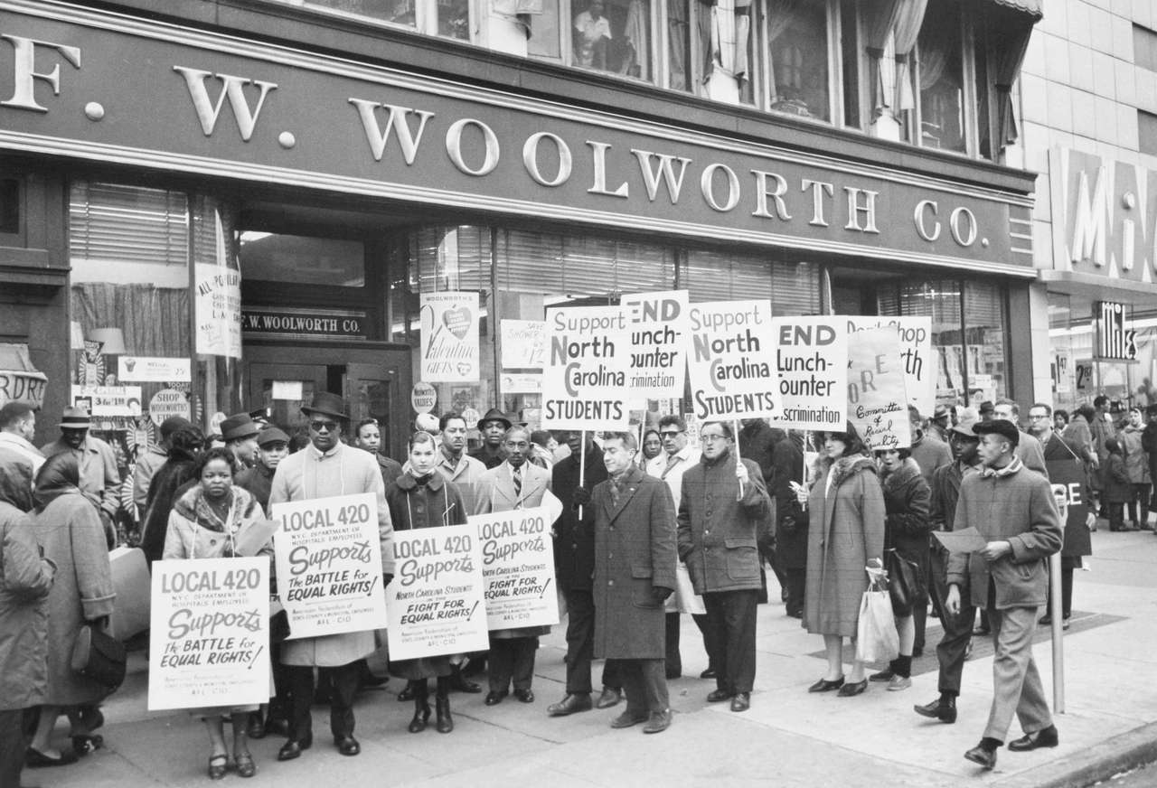 Woolworth sit-in puzzle