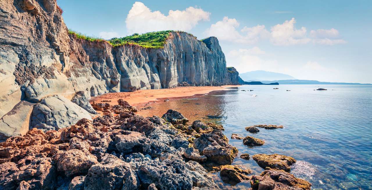 Beroemd Xi-strand puzzel online van foto