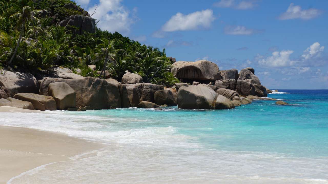 îles seychelles puzzle en ligne
