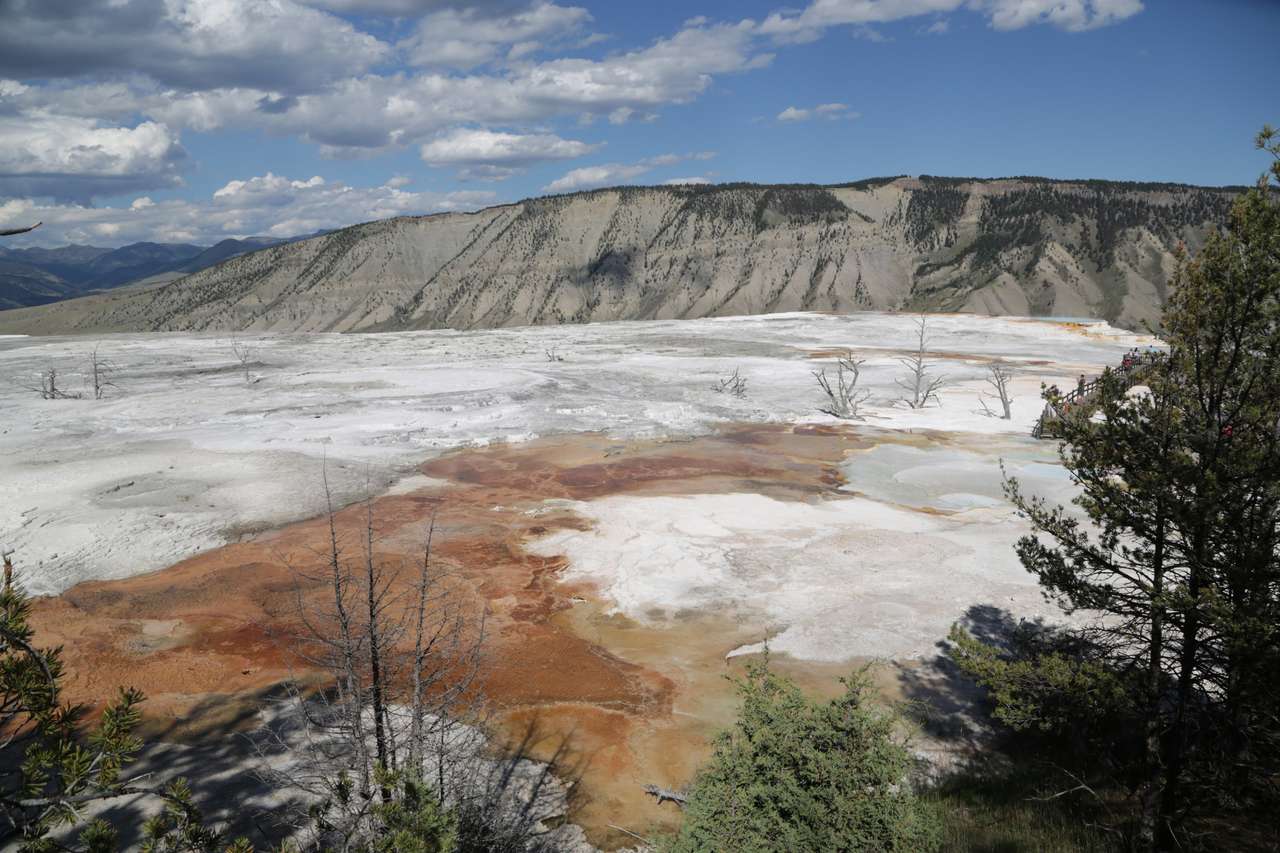 Εθνικό πάρκο Yellowstone παζλ online από φωτογραφία