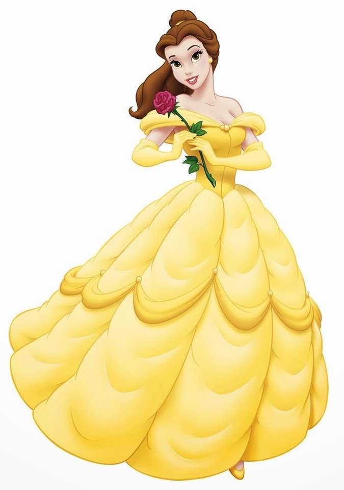 Belle, from Beauty and the Beast online puzzle