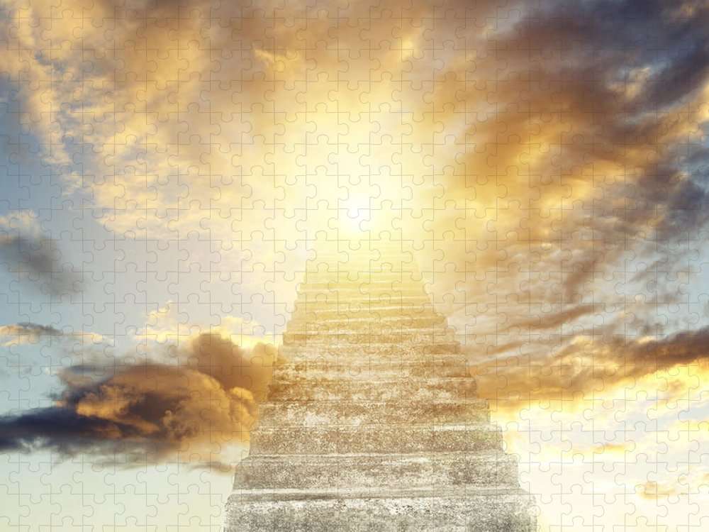Heaven-sermon puzzle online from photo