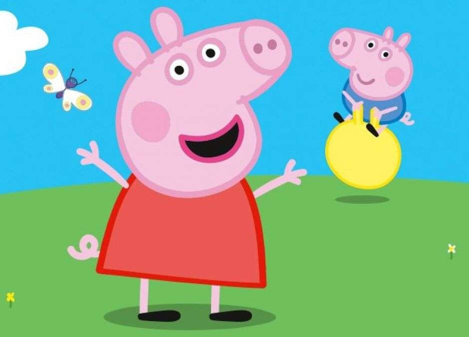 Peppa Pig puzzle online from photo