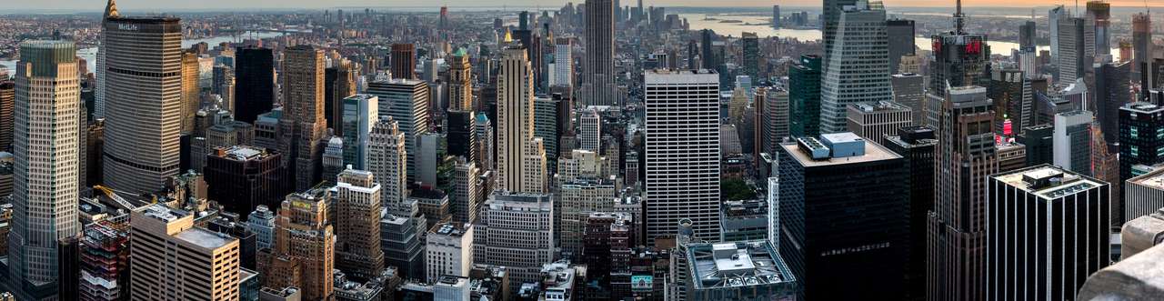 Panorama von New York Online-Puzzle