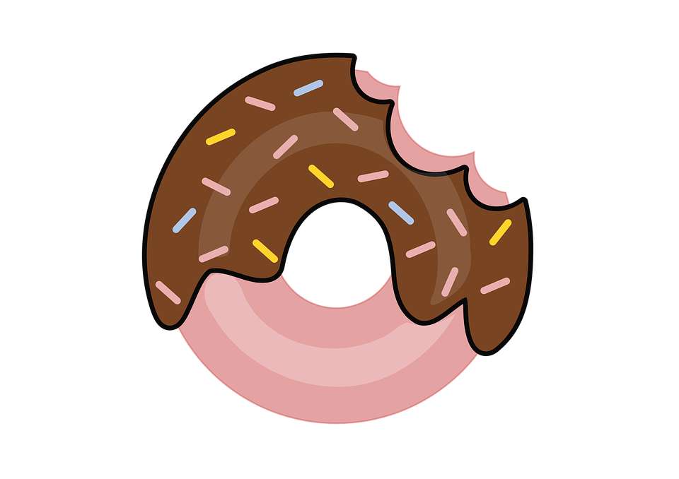 Puzzel donut online puzzel