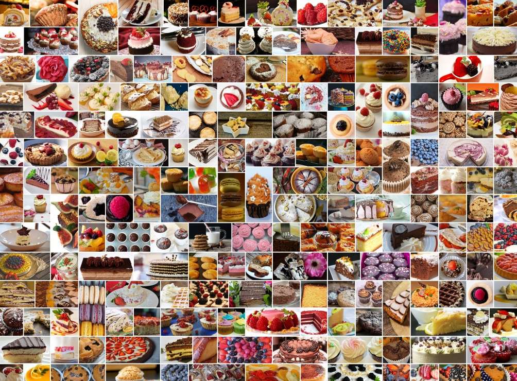 Kuchen hacken Online-Puzzle vom Foto