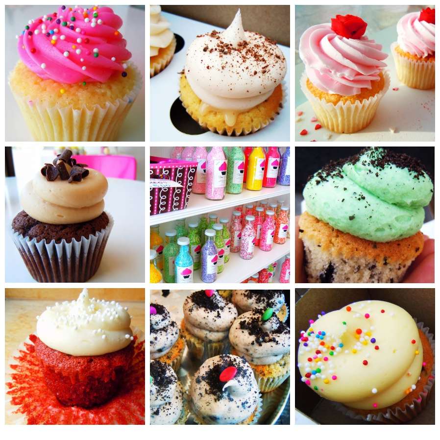Cupcakes mums Pussel online