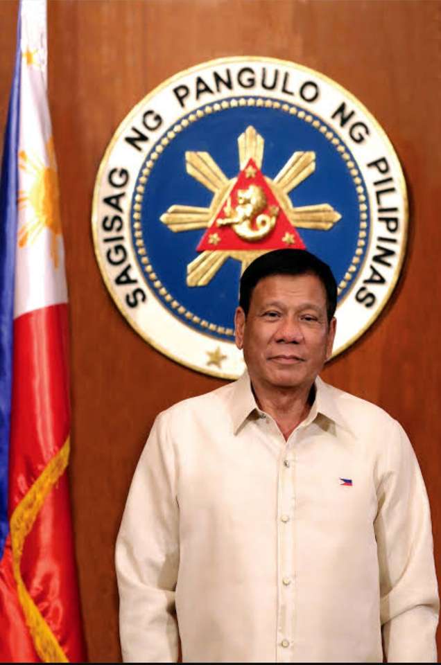 président philippin puzzle en ligne à partir d'une photo