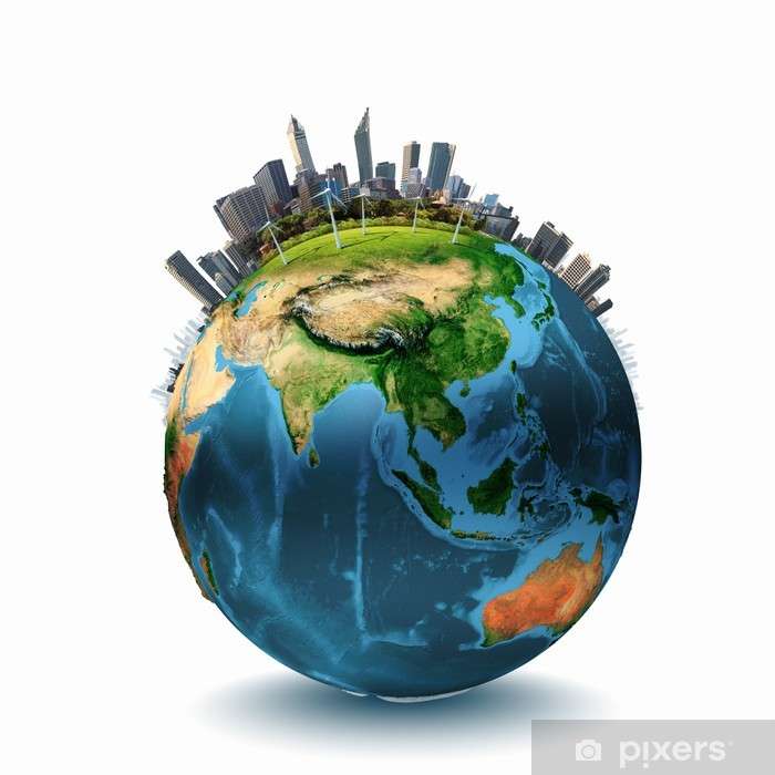 Our planet puzzle online from photo