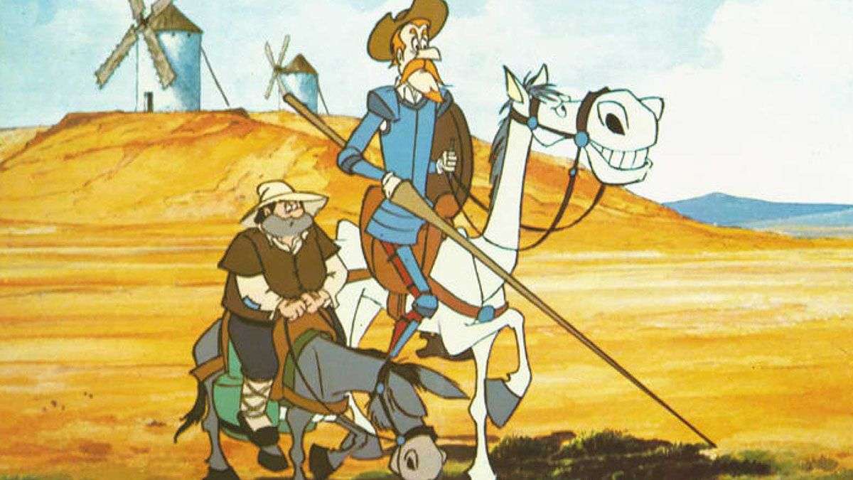 Don Quichot puzzel online van foto