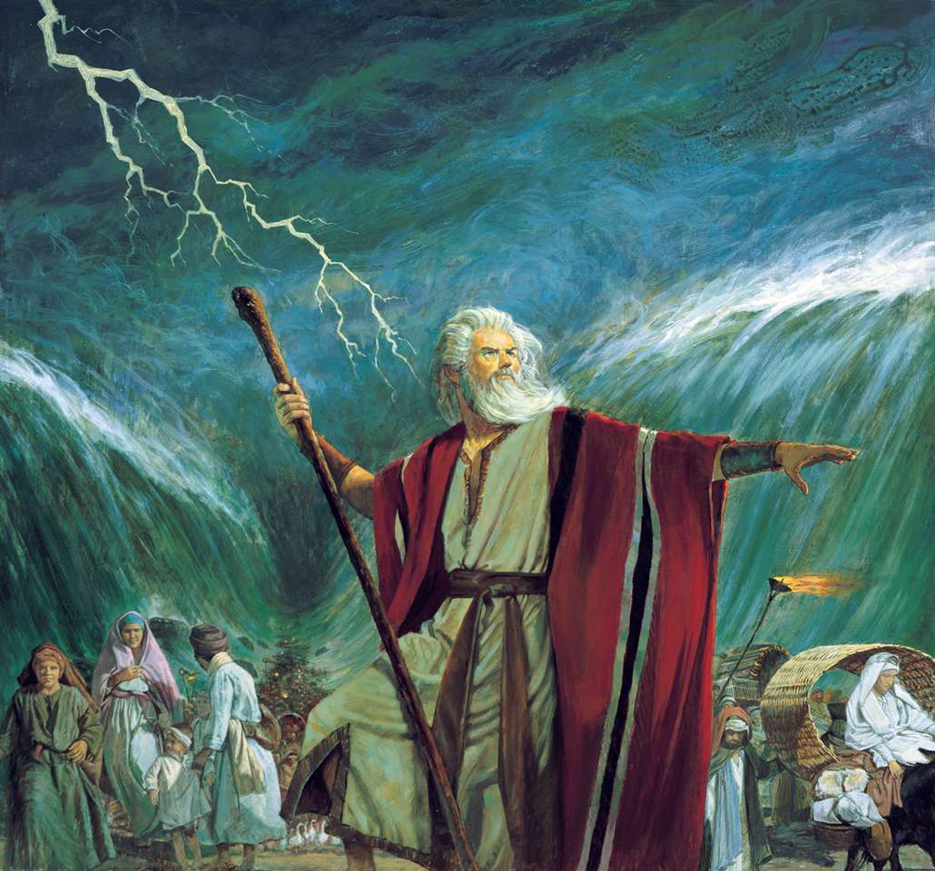 Moses Red Sea online puzzle