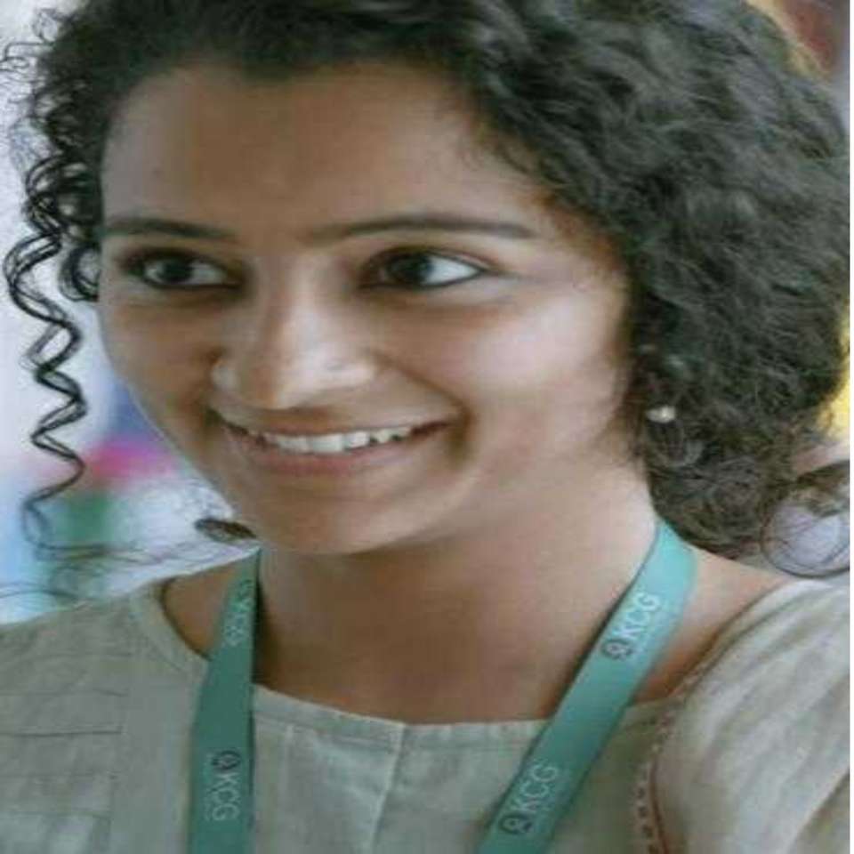 Dharshana Rajendran - Actress puzzle online from photo