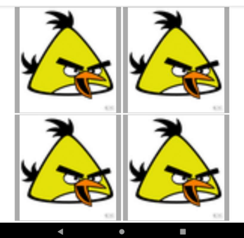 Angry birds Чак онлайн-пазл