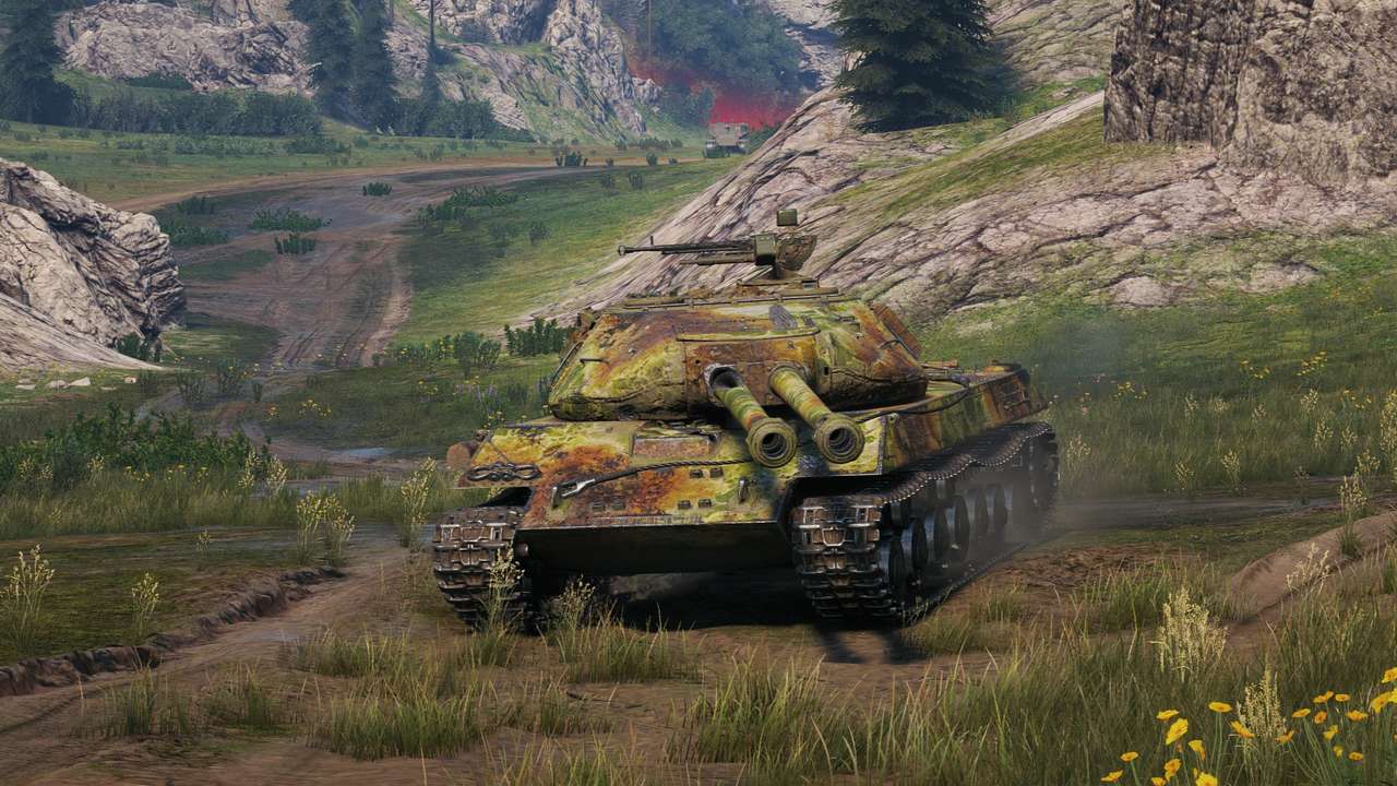 703 dvojitý tank puzzle online z fotografie