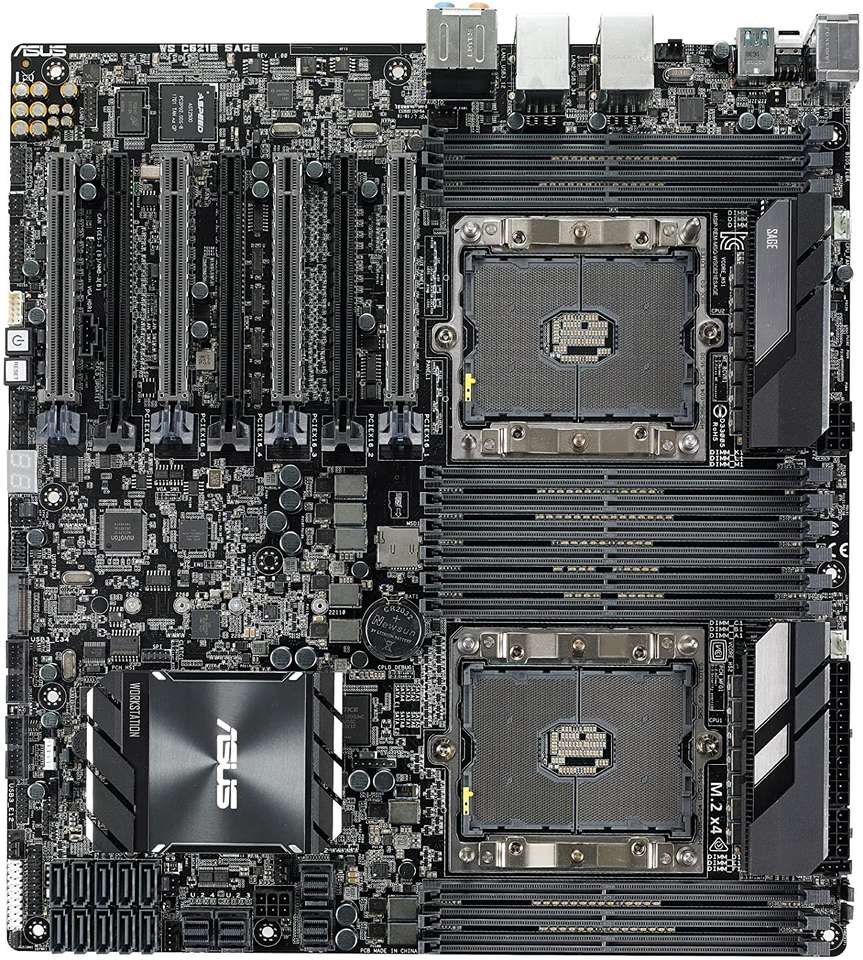 ASUS WS C621E Sage Extreme Power Intel® Xeon® Pro παζλ online από φωτογραφία