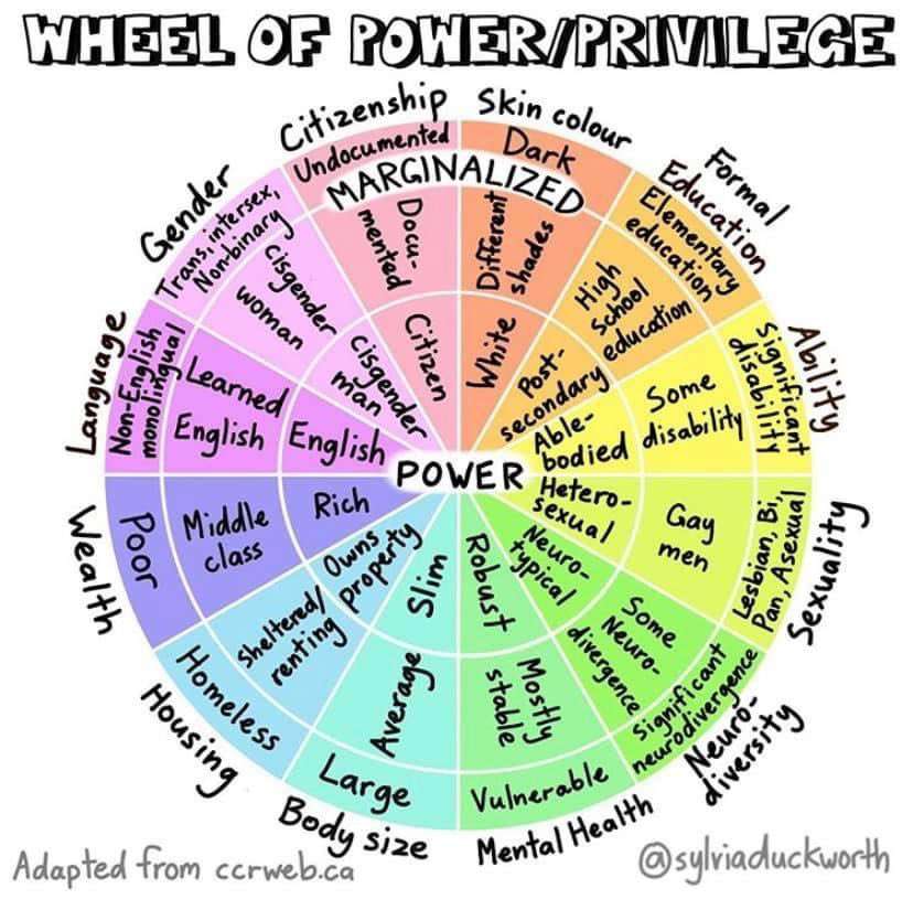 Wheel of power and privilege online puzzle