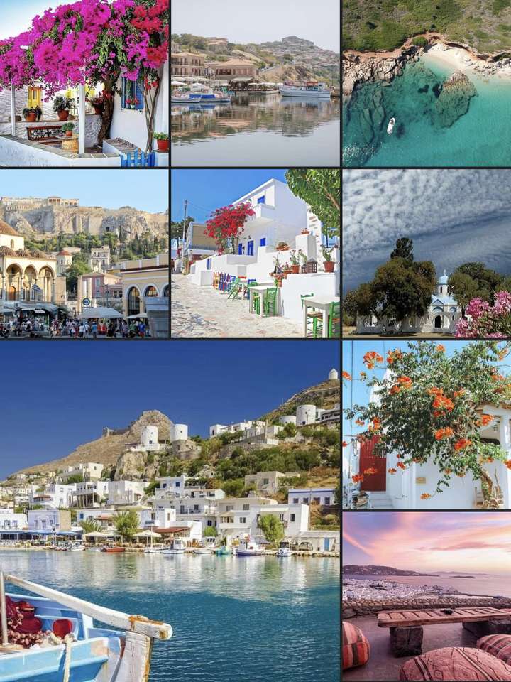 Grécia em fotos puzzle online