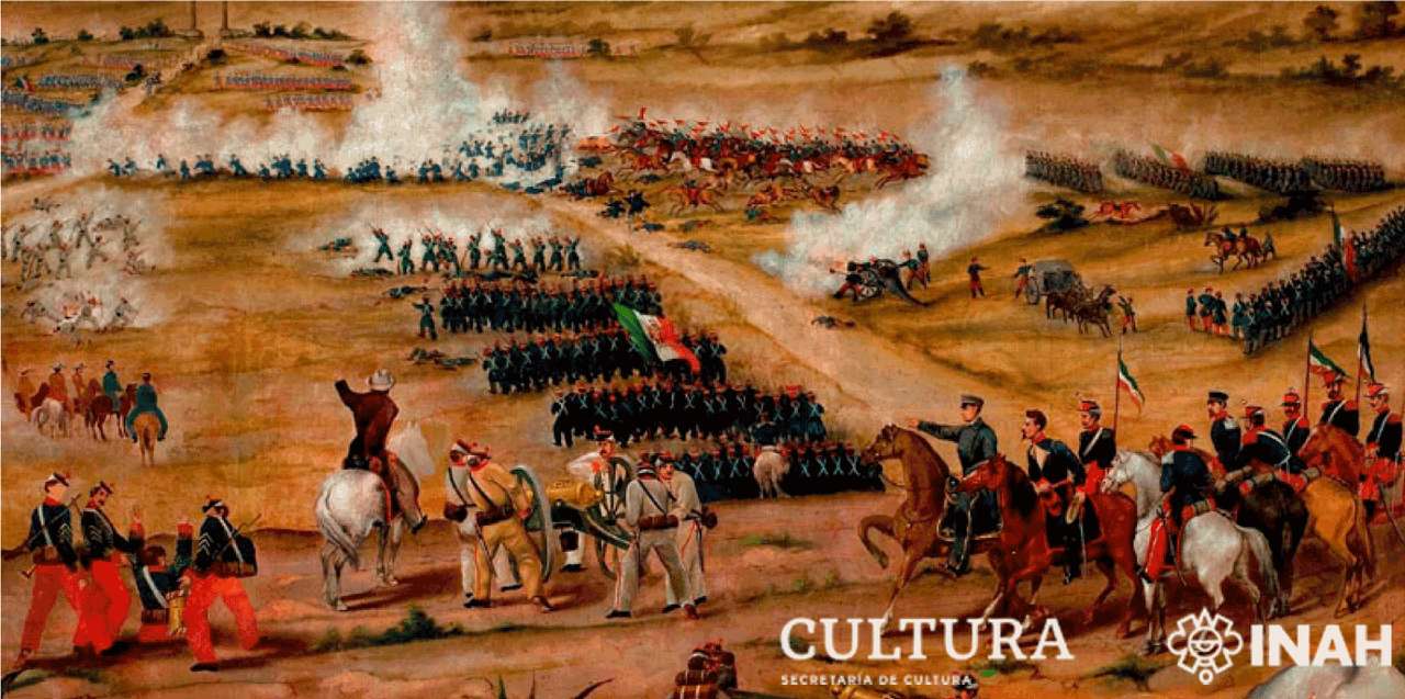 Slaget vid Puebla Pussel online