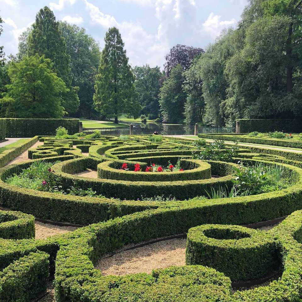 fantasy garden puzzle online from photo