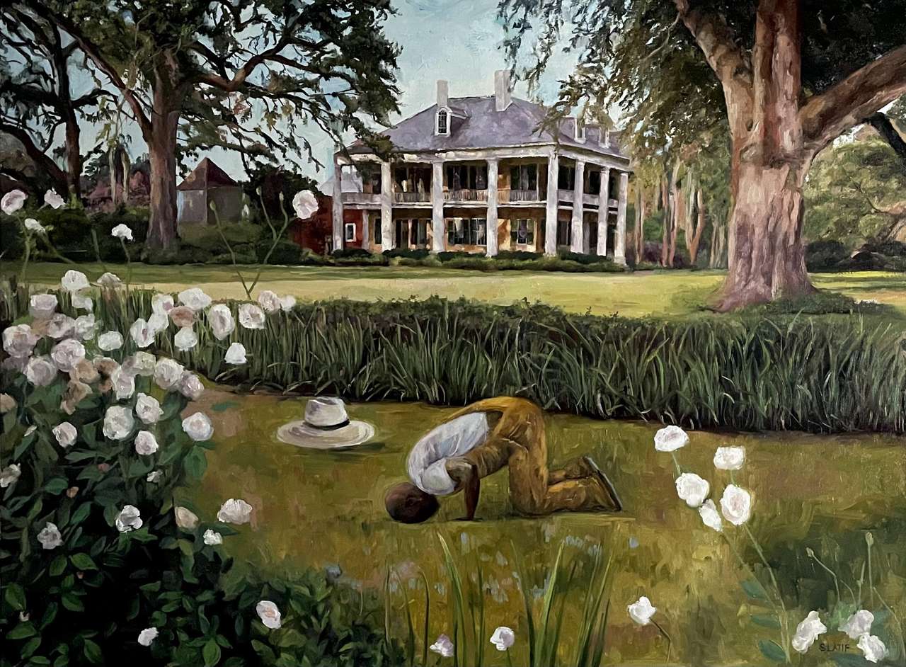 "Prayer on a Plantation" puzzle online from photo