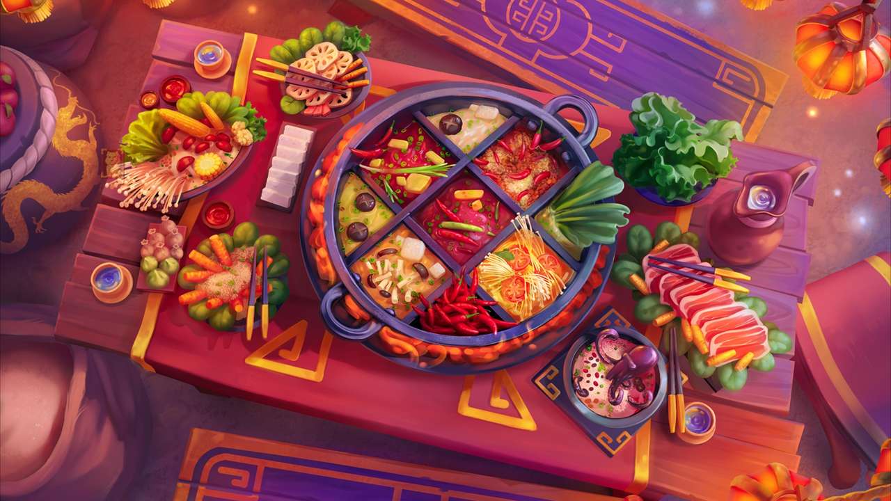 Chinese Feast online puzzle