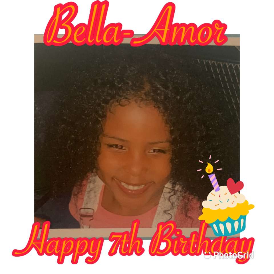 Рожден ден на Бела онлайн пъзел от снимка