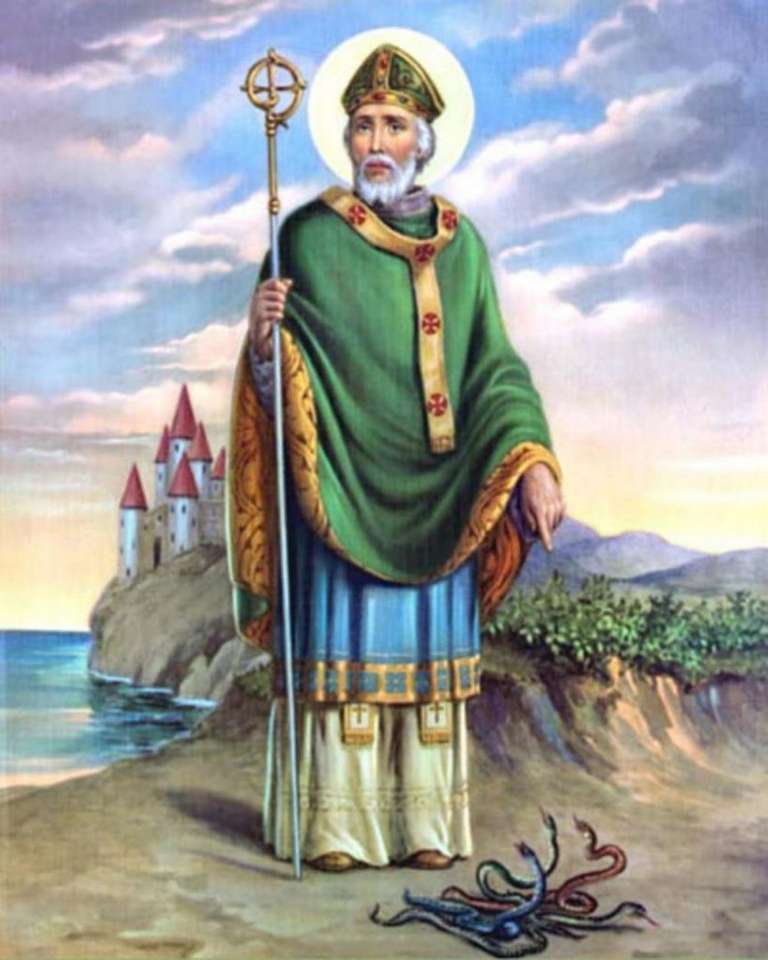 st patrick puzzle online from photo