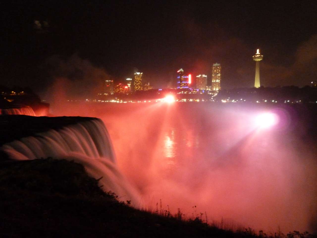 niagara falls puzzle online from photo