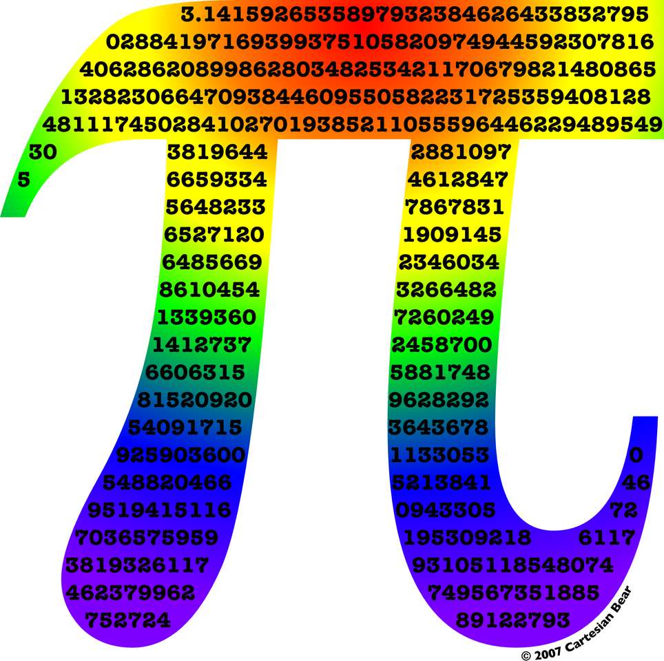 Pi szimbólum online puzzle