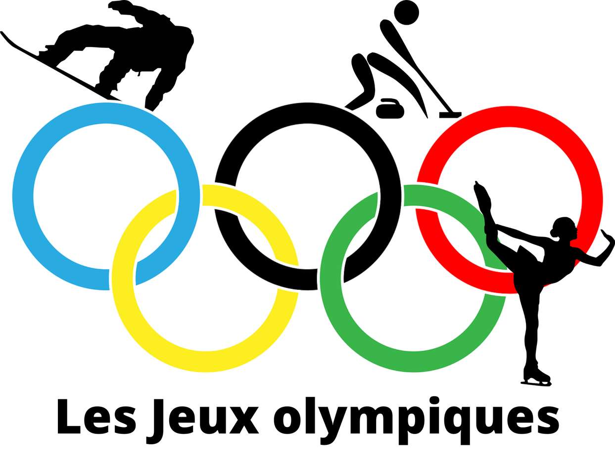 Les jeux olympiques онлайн пъзел от снимка