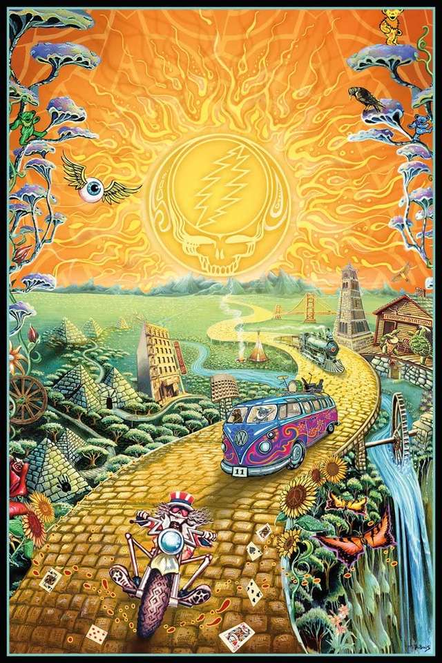 Grateful Dead by Masse puzzle from photo