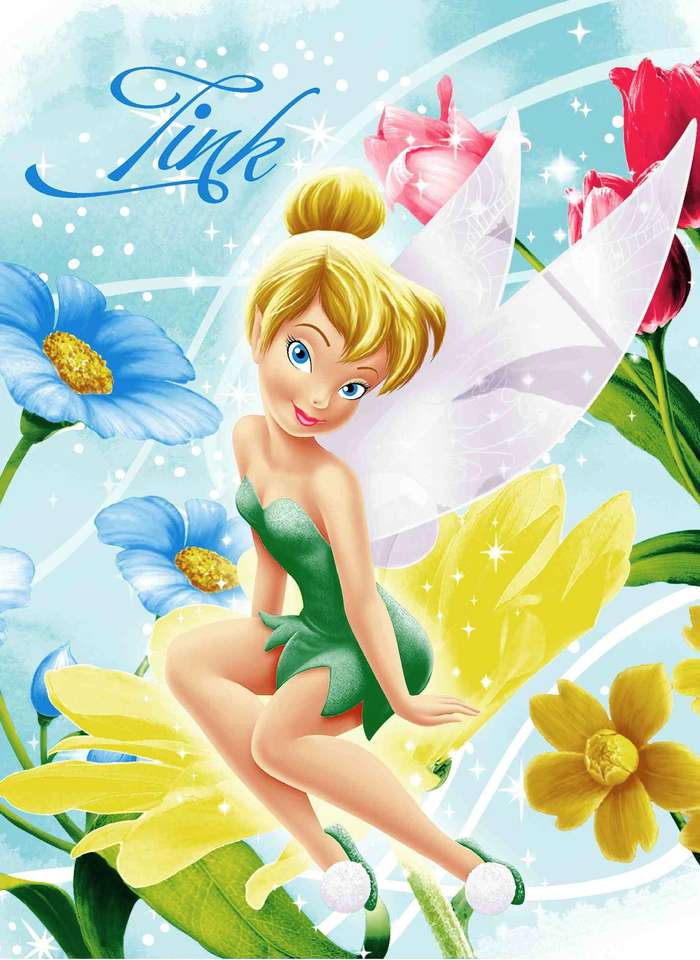 tinker bell puzzle online from photo
