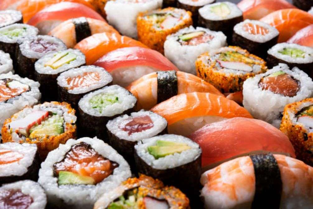 quebra-cabeça de sushi puzzle online