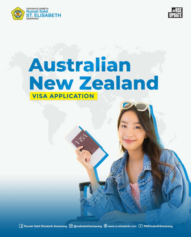 Visa Australia Nový Zéland online puzzle