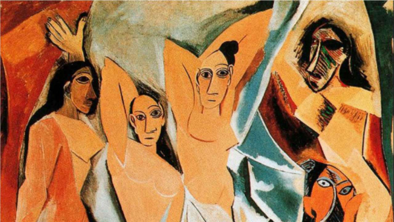 Picasso a ženy puzzle online z fotografie