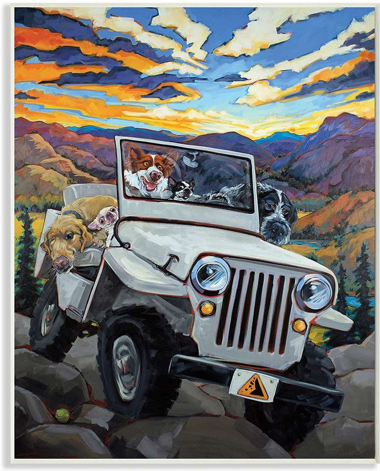 Dogs On Vacation puzzle