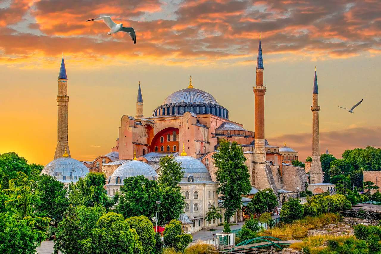 Hagia Sophia-manifest puzzel online van foto
