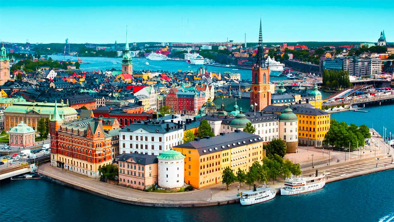 Svédország vára puzzle online fotóról