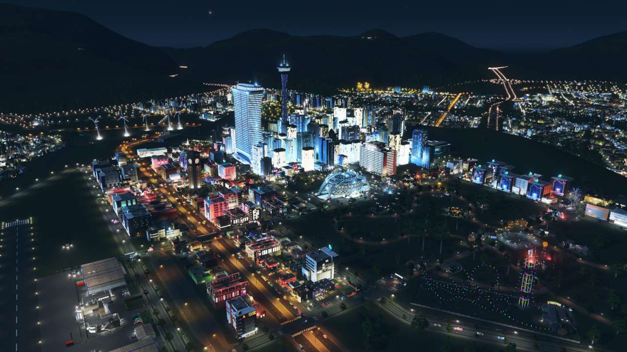 Skylines der Städte Online-Puzzle