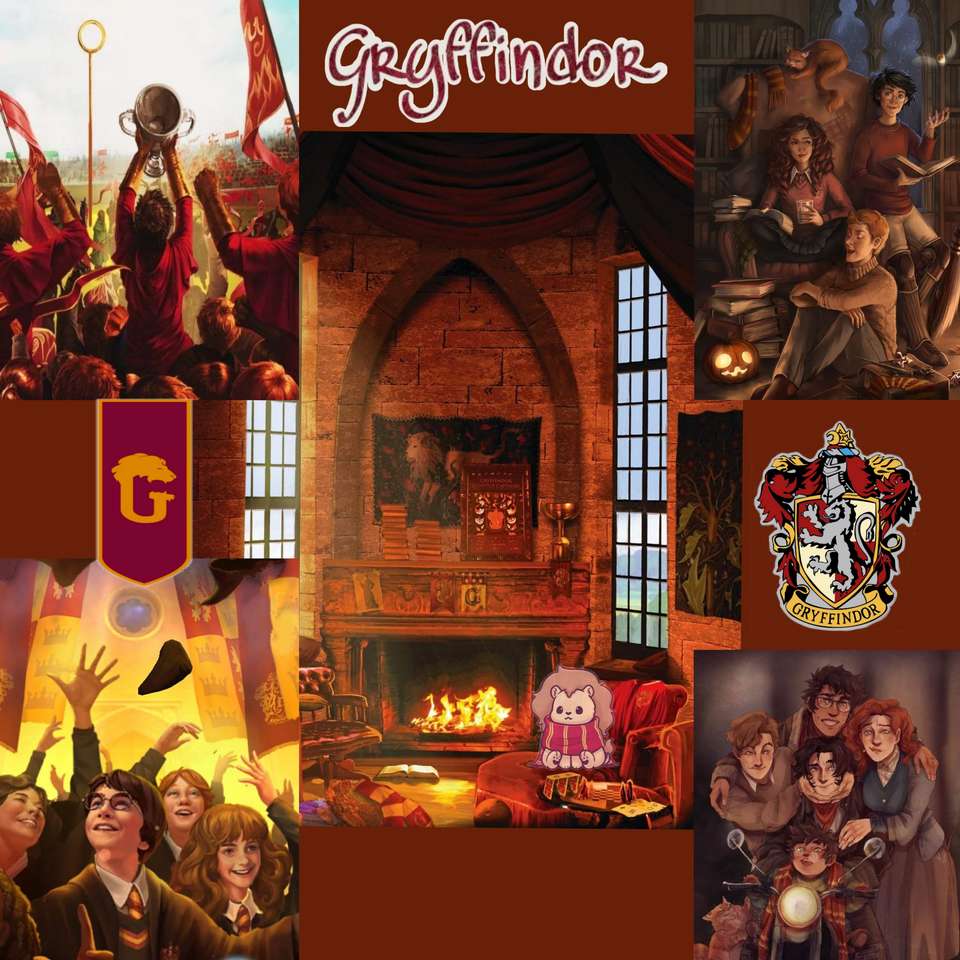Gryffindor puzzles puzzle online from photo