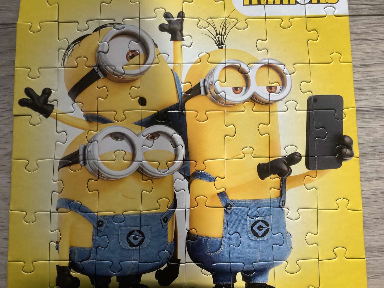 Minions puzzle Online-Puzzle